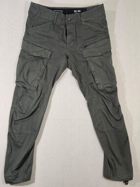 G-Star Men's Cargo Pants in Olive Green